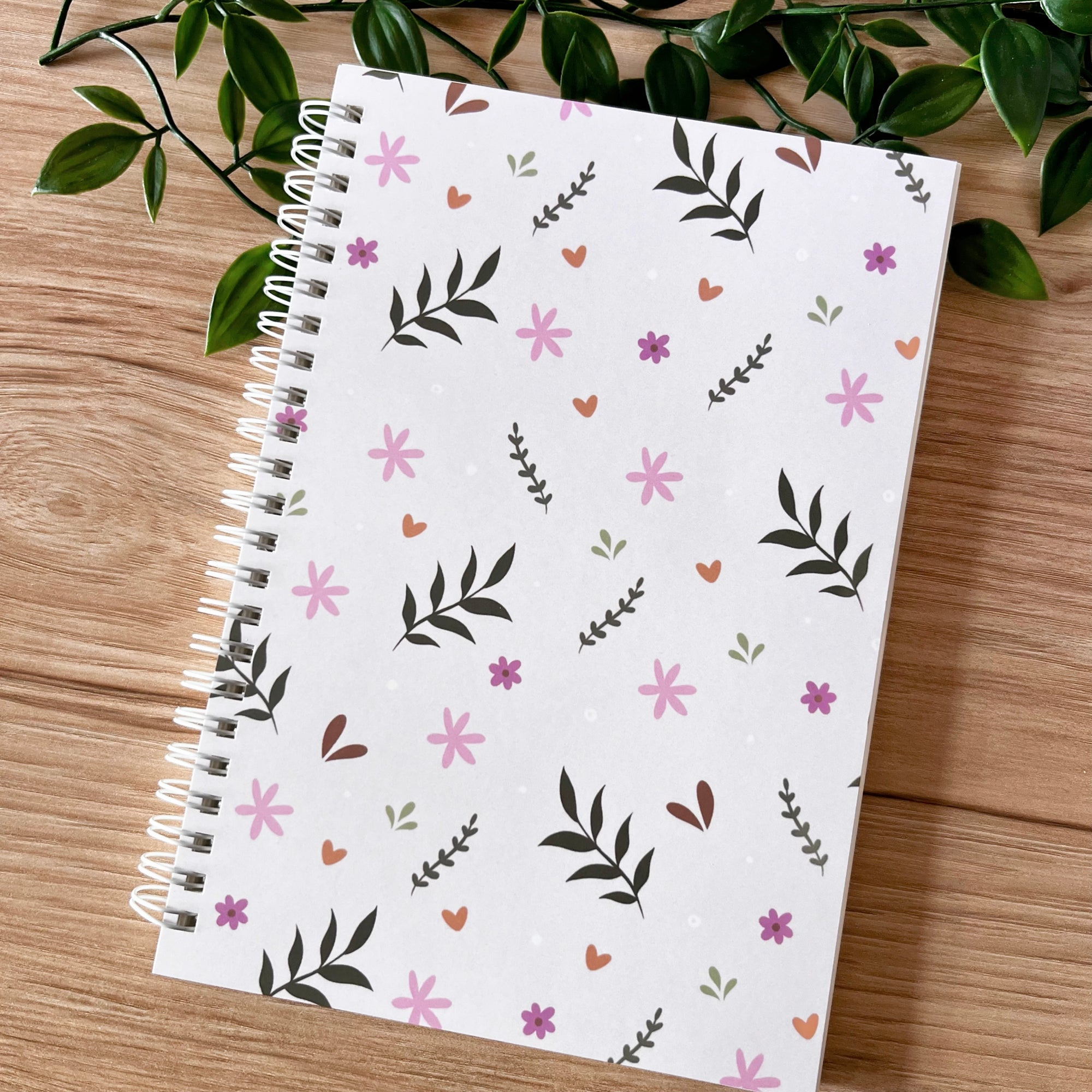 SGC Collection Pink Floral A5 Notebook