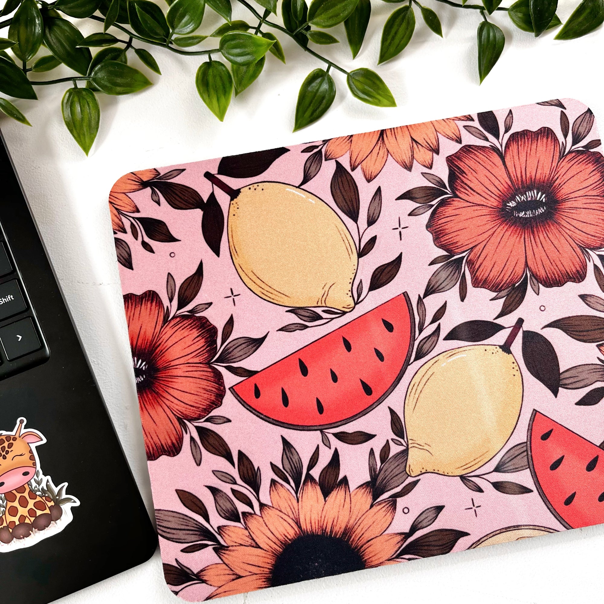 Fruity Sunflower Rectangle Mousepad (B Grade)