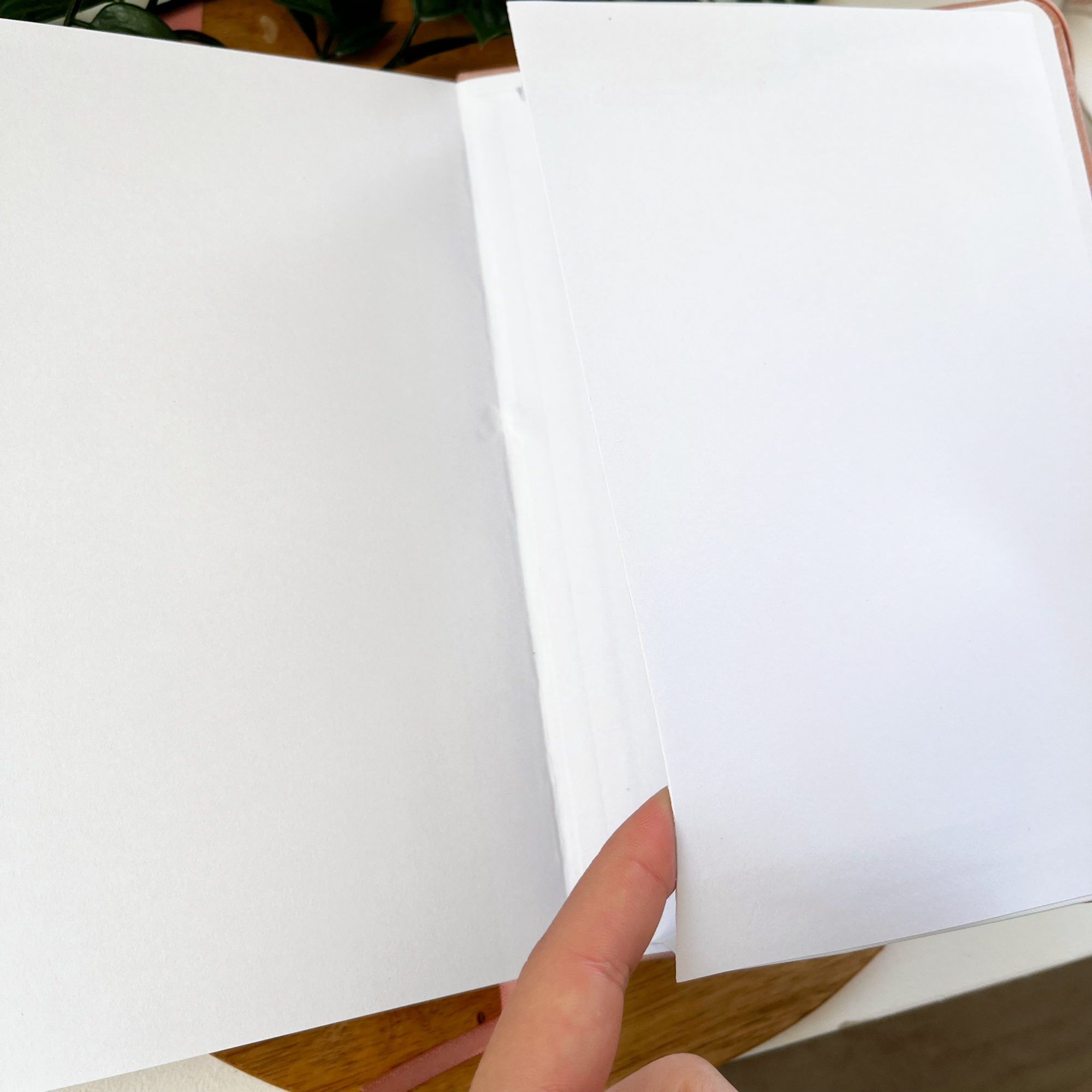 Gold Foil Butterfly Pink Grid Dot Journal