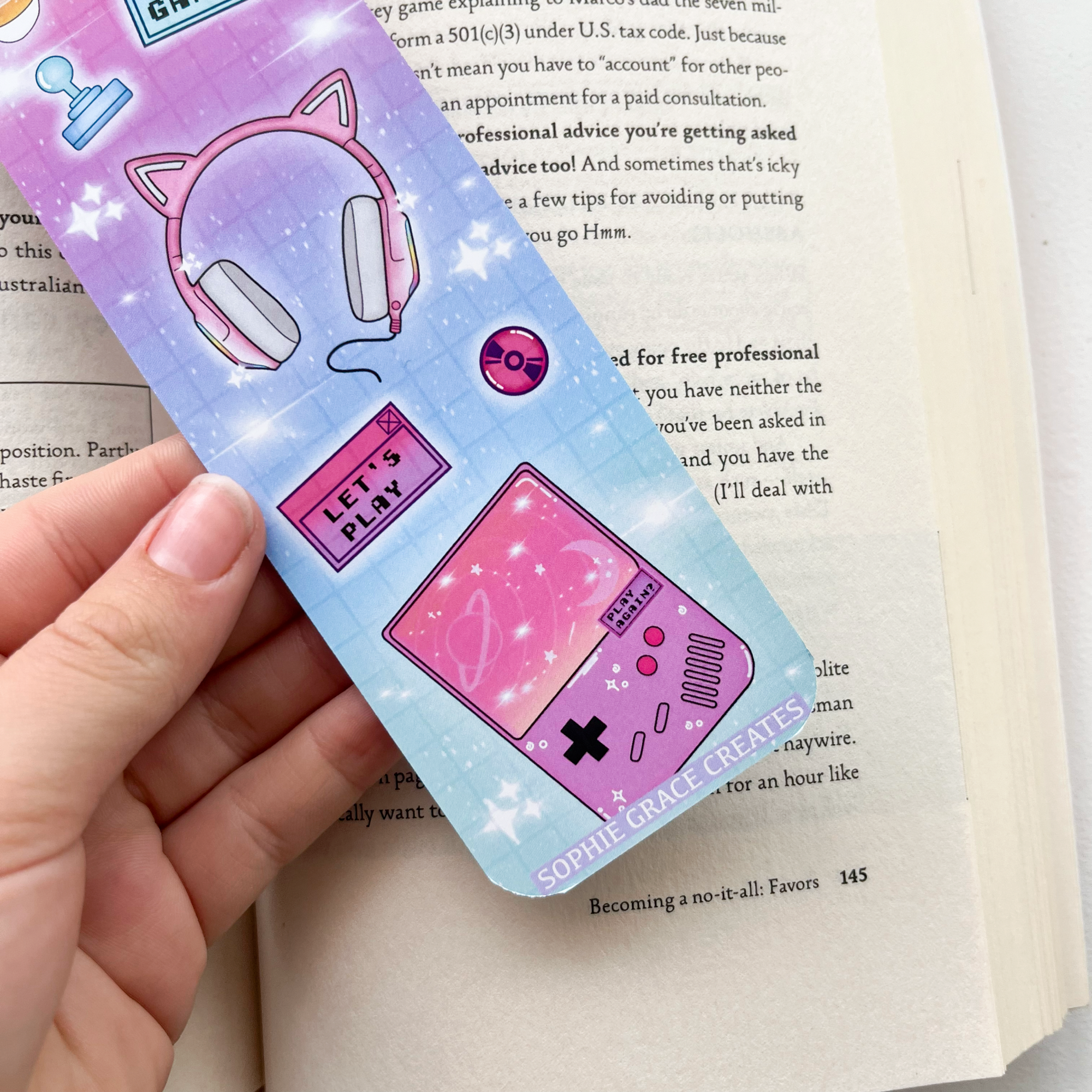 Gamer Bookmark