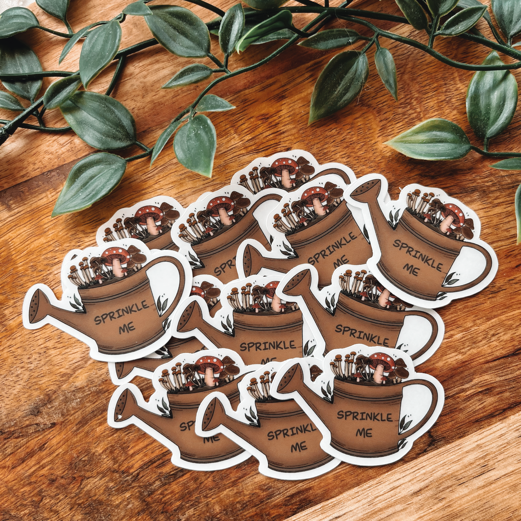 Mushroom Can Sticker