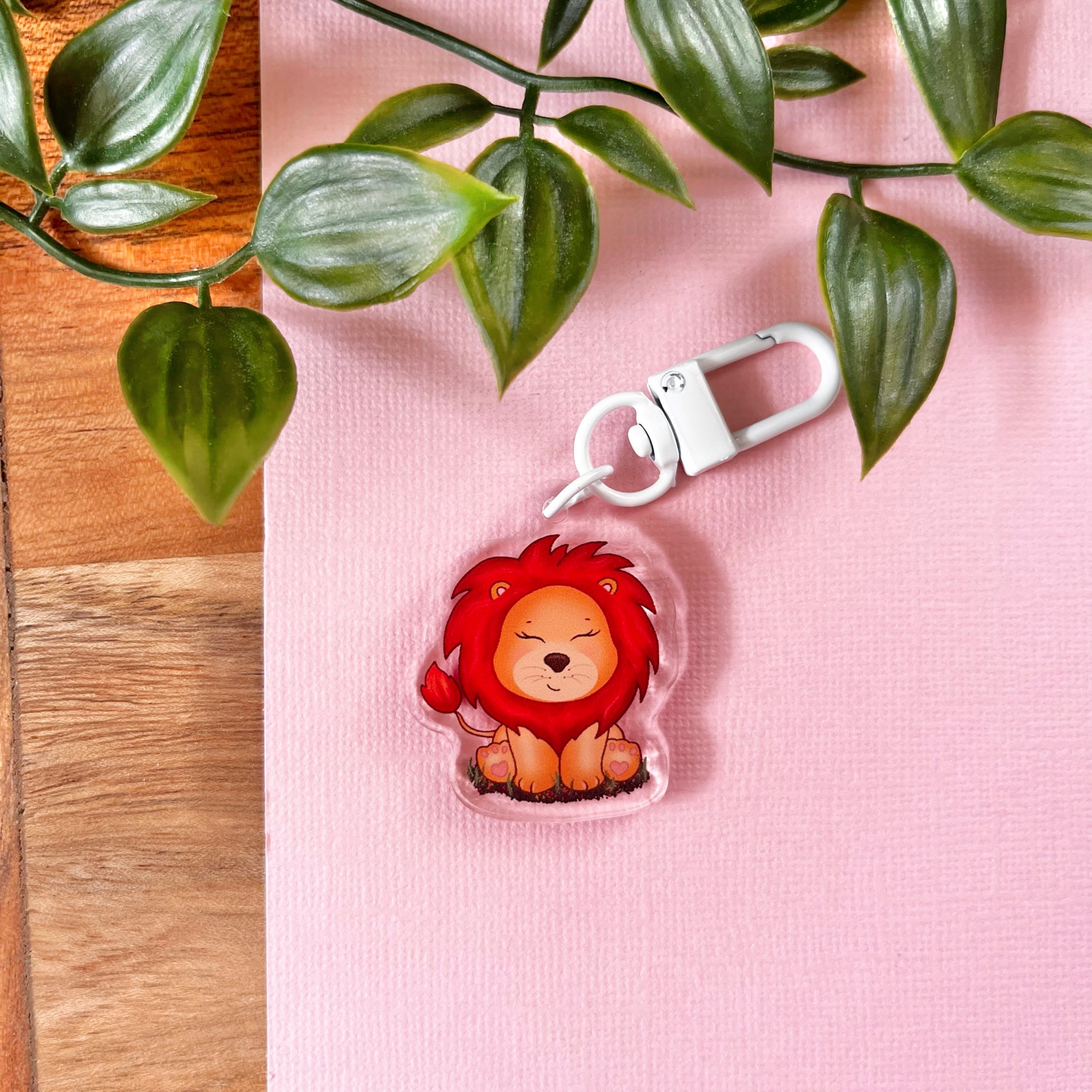 Lion Keychain