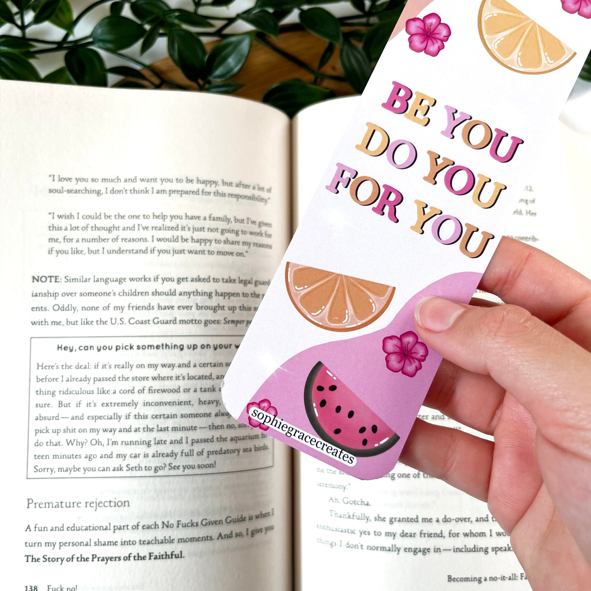 “Be You, Do You, For You,” Bookmark