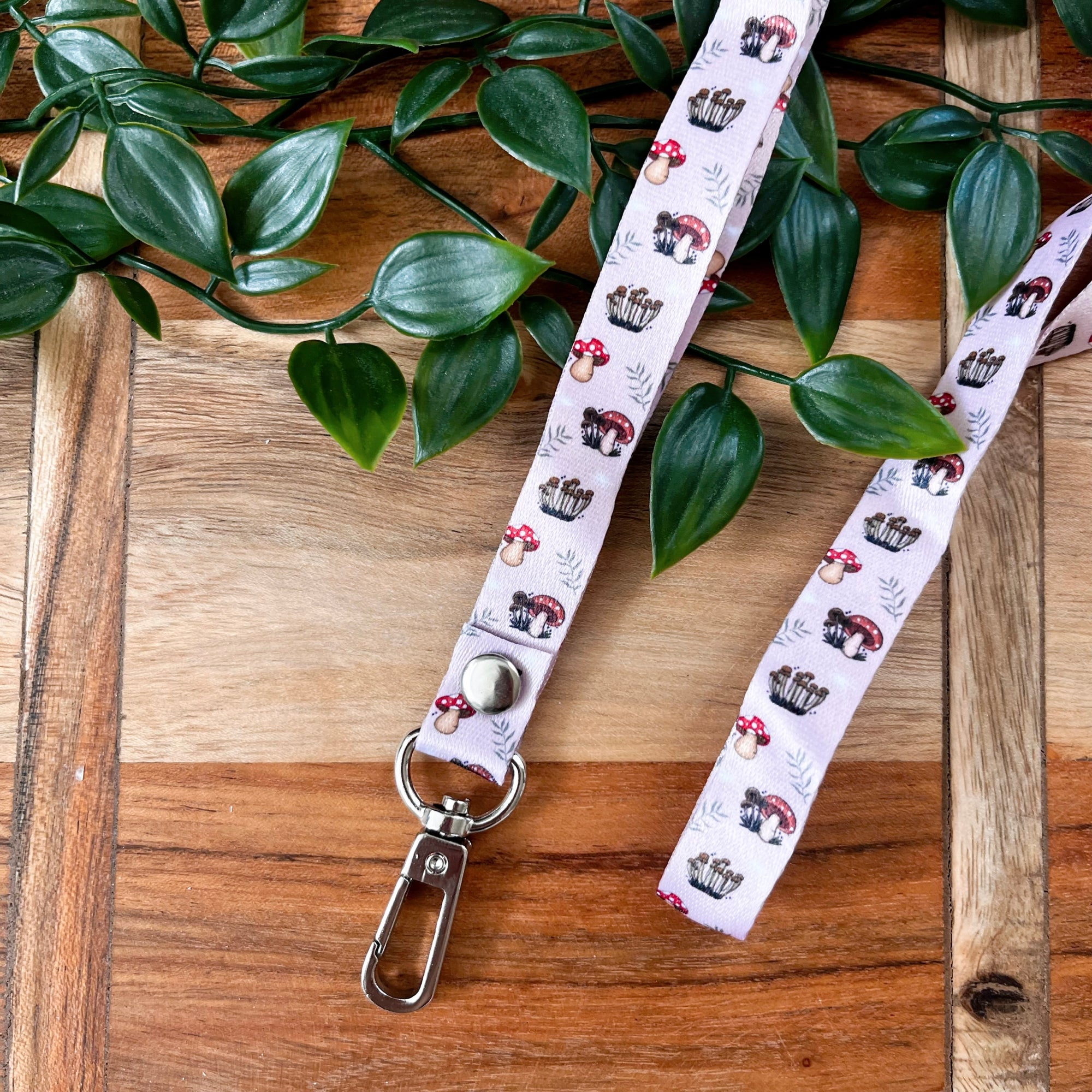 Mushroom Lanyard