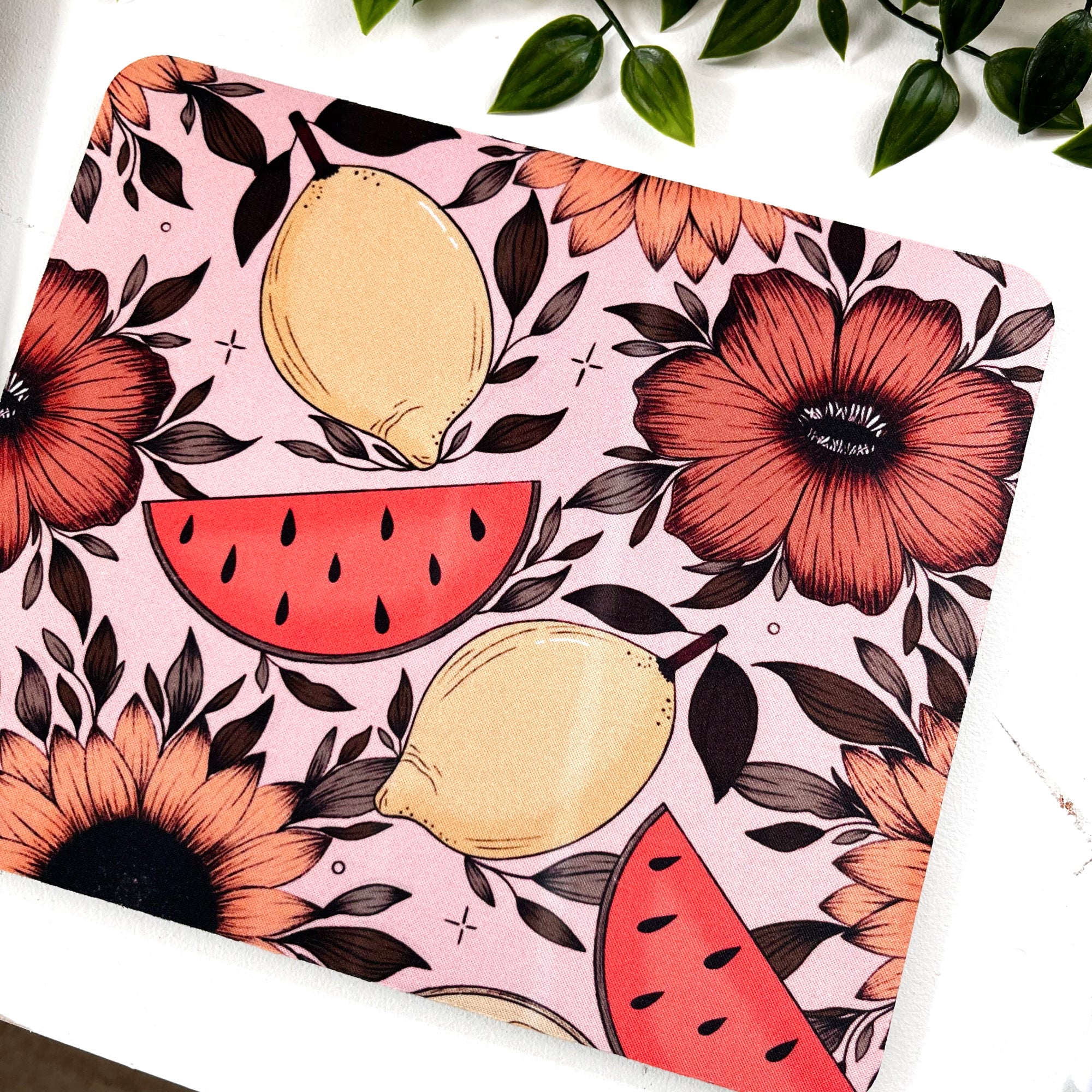 Fruity Sunflower Rectangle Mousepad (B Grade)