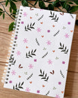 SGC Collection Pink Floral A5 Notebook