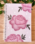 Pink Peony A5 Notebook