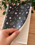 SGC Collection Black Floral A5 Notebook