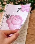 Pink Peony A5 Notebook