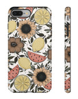 Fruity Sunflower Phone Case (White or Pink)