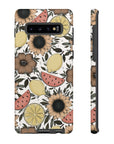 Fruity Sunflower Phone Case (White or Pink)