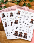 Harry Potter Vinyl Sticker Sheet