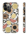 Fruity Sunflower Phone Case (White or Pink)