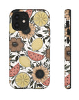 Fruity Sunflower Phone Case (White or Pink)