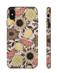 Fruity Sunflower Phone Case (White or Pink)