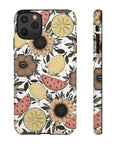 Fruity Sunflower Phone Case (White or Pink)