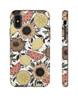 Fruity Sunflower Phone Case (White or Pink)