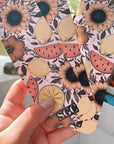 Fruity Sunflower Bookmark