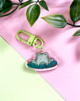 Frog Acrylic Keychain