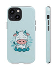 Blue Cloud Cow Phone Case