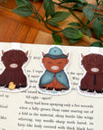 Magnetic Bookmarks “Highland Cow Set 2” 3 Pack