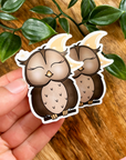 Owl Vinyl Sticker