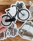 Bike Clear Sticker