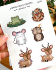 Animal Sticker Sheet 02