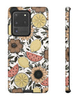 Fruity Sunflower Phone Case (White or Pink)