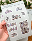 Magical Books Sticker Sheet