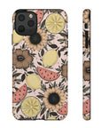 Fruity Sunflower Phone Case (White or Pink)