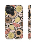 Fruity Sunflower Phone Case (White or Pink)