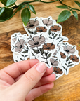 Boho Flower Vinyl Sticker