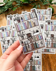 Magical Bookshelf Sticker