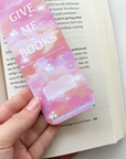 “Give Me Books” Bookmark