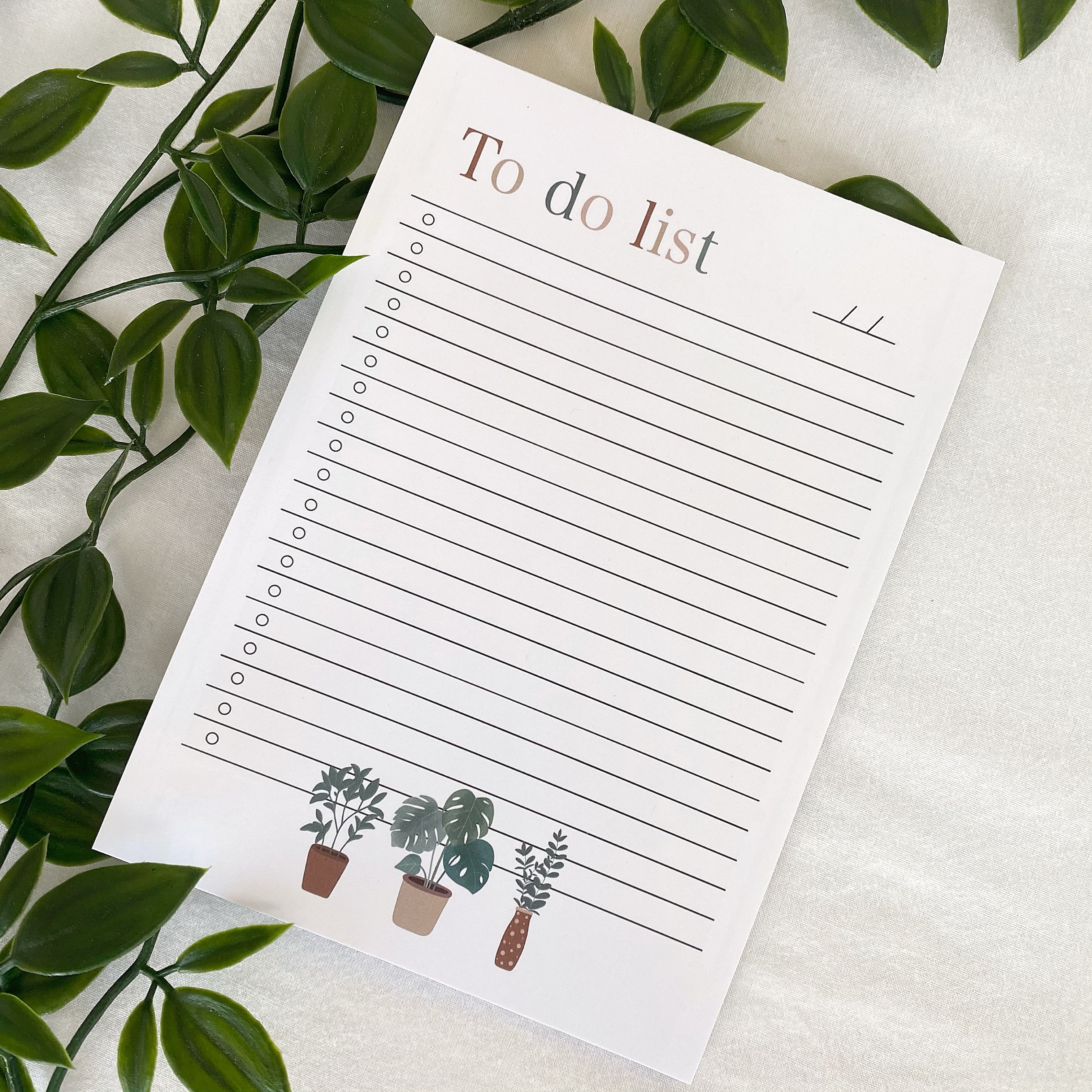 To Do List Notepad A6