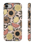 Fruity Sunflower Phone Case (White or Pink)