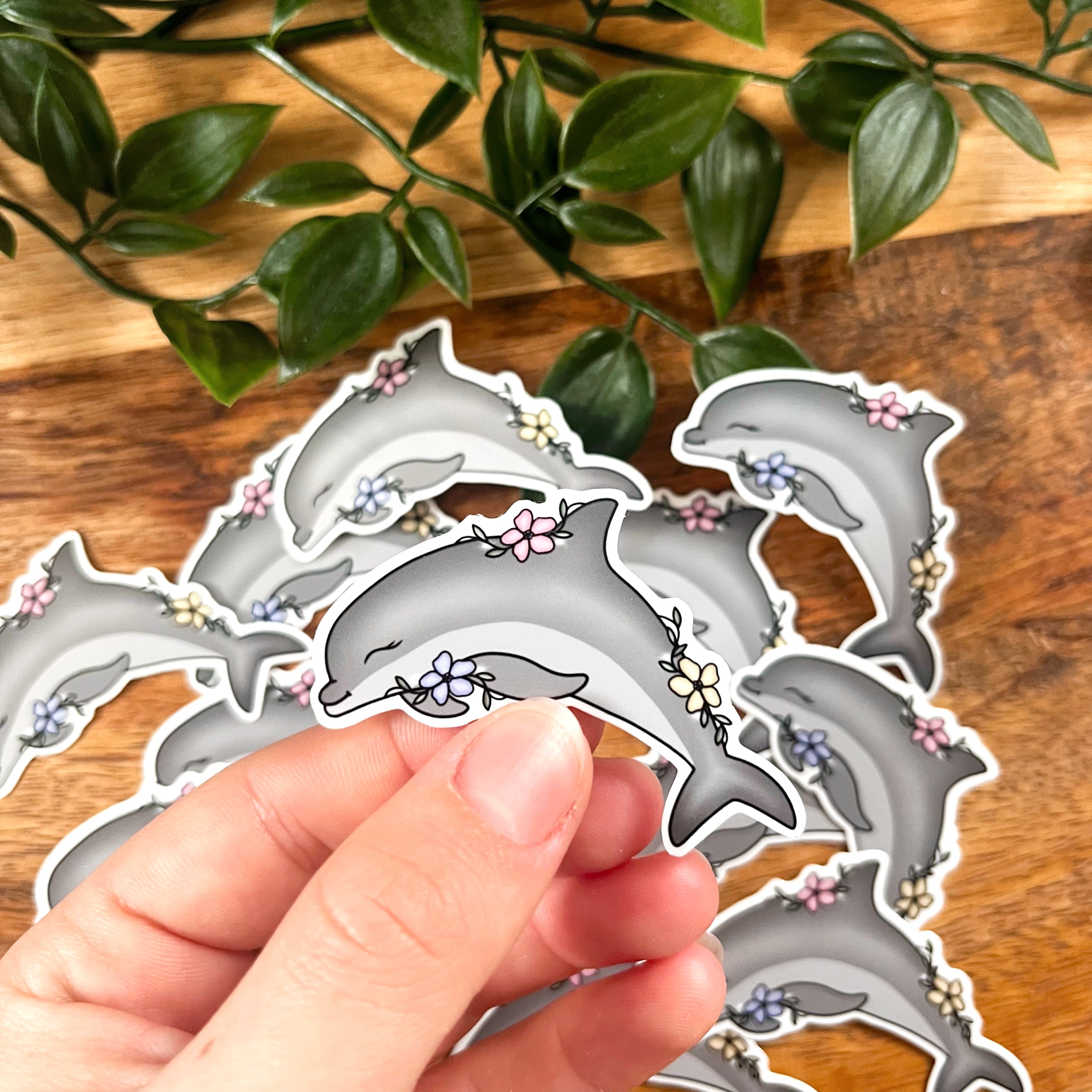 Dolphin Vinyl Sticker