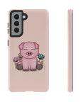 Floral Pig Phone Case