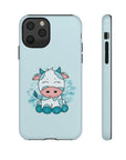 Blue Cloud Cow Phone Case