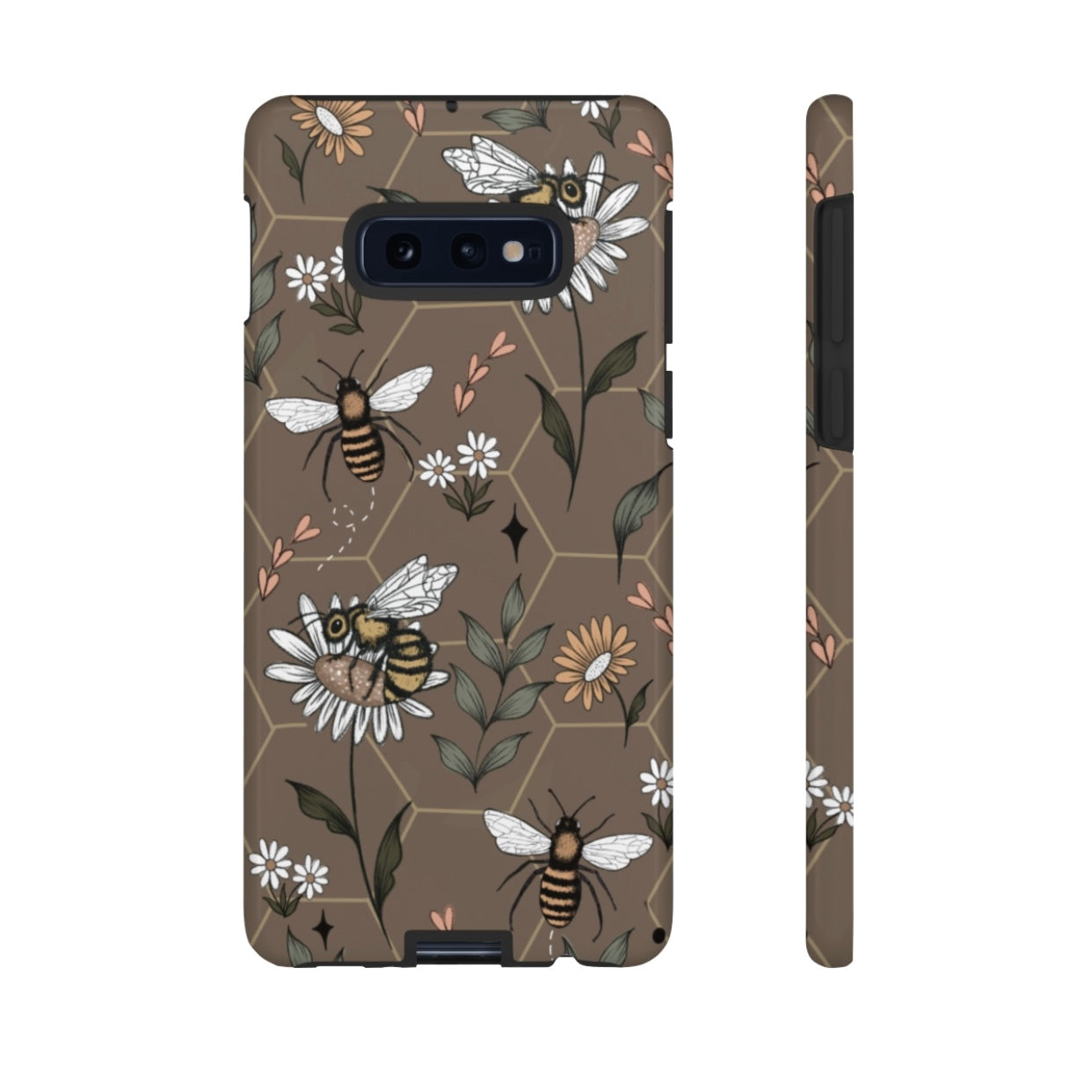 Bee Phone Case (Pink, White or Brown)