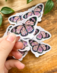 Holographic Butterfly Vinyl Sticker