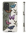 Butterfly Phone Case (Tan or Dark Green)