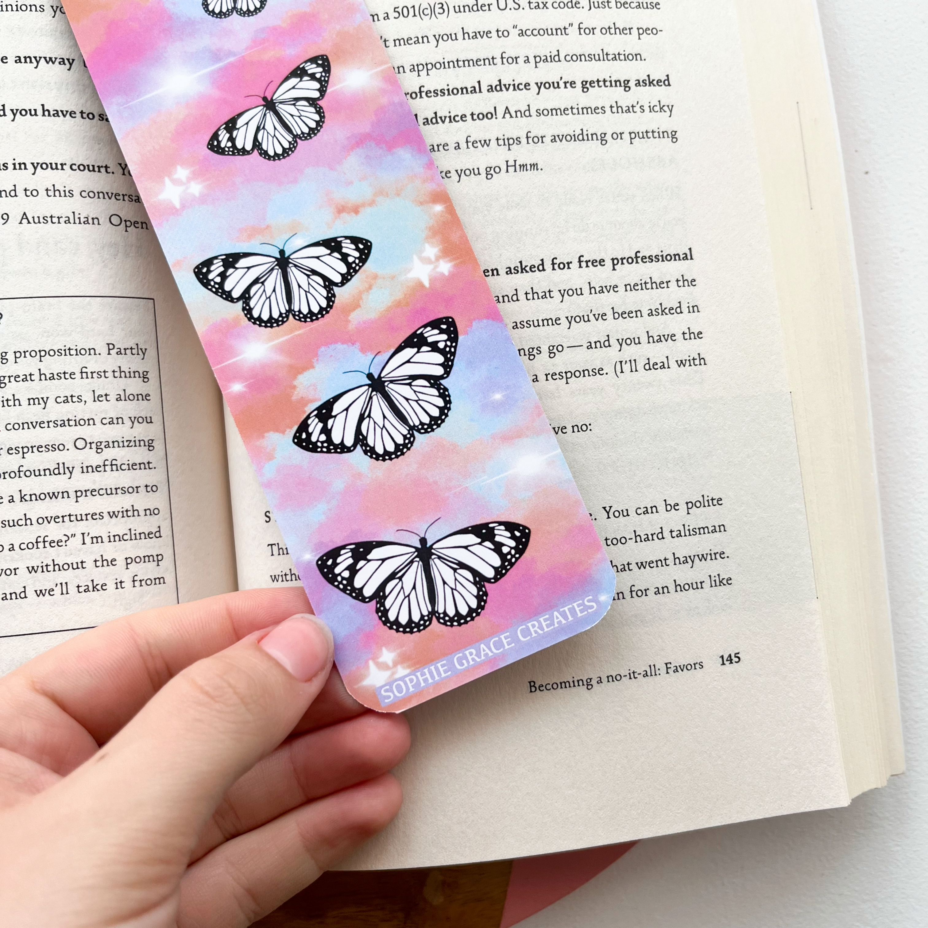 Butterfly Bookmark 