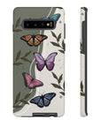 Butterfly Phone Case (Tan or Dark Green)