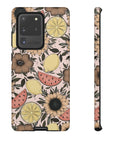 Fruity Sunflower Phone Case (White or Pink)