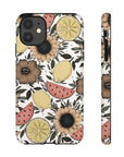 Fruity Sunflower Phone Case (White or Pink)