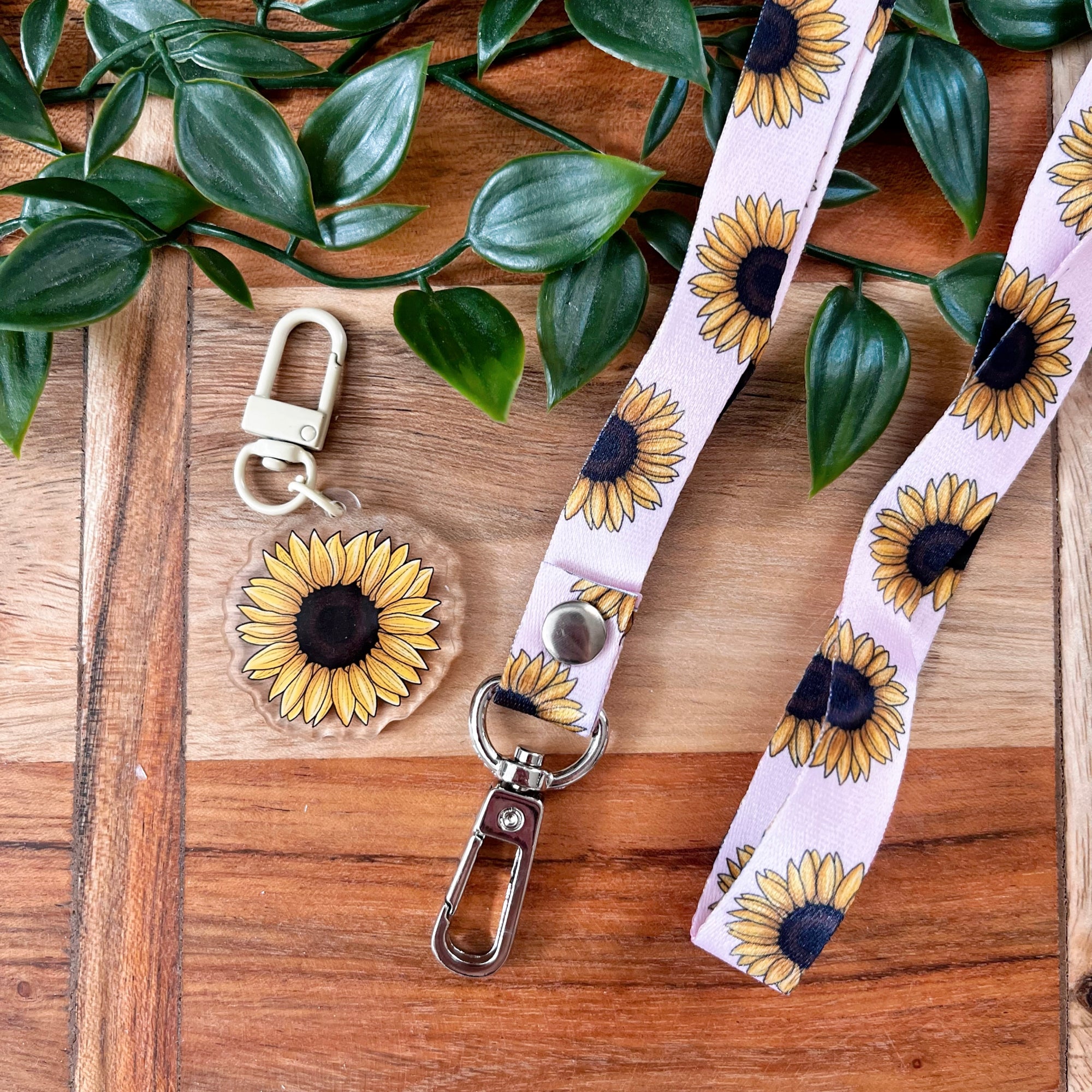 Sunflower Lanyard