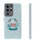 Blue Cloud Cow Phone Case