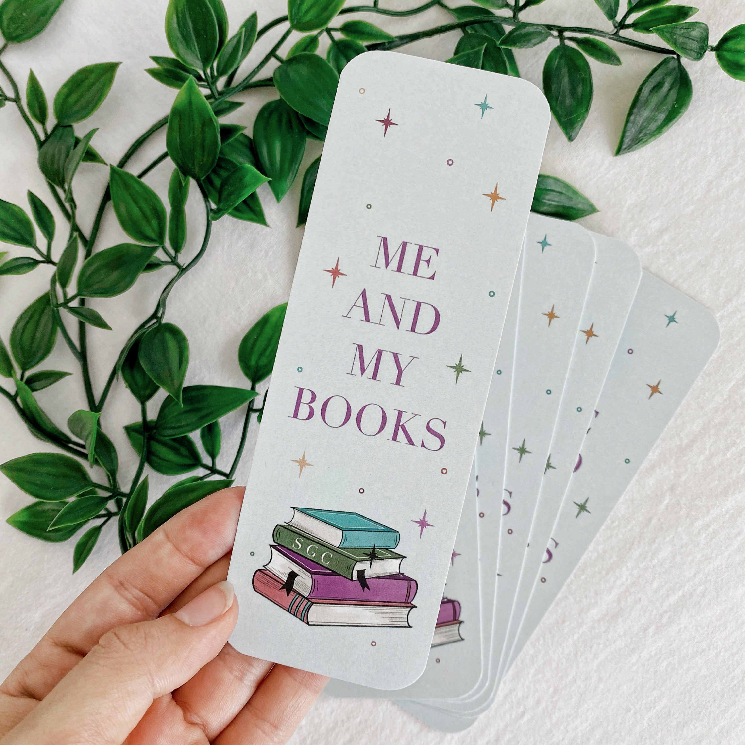 “Me And My Books” Bookmark